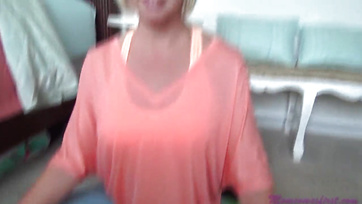 My Cock Accidentally Slipped into My Stepmom's Hole During Yoga