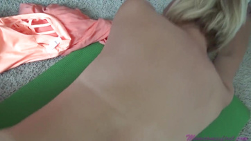 My Cock Accidentally Slipped into My Stepmom's Hole During Yoga
