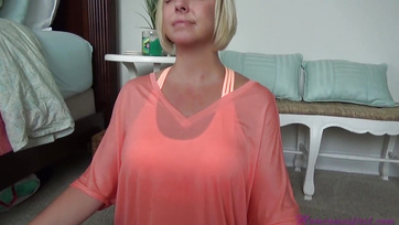 My Cock Accidentally Slipped into My Stepmom's Hole During Yoga