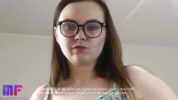 My Cute Stepsister's Secret Porn Career Led to a Steamy Blowjob Session