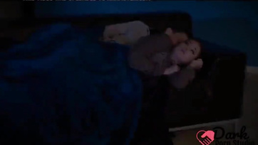Stepbrother's Morning Wood Wakes up Naughty Teen Brat