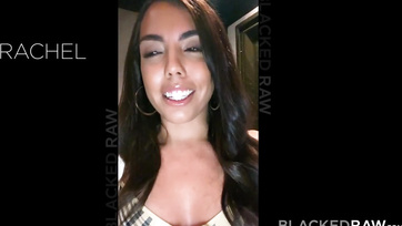 Tiny Brunette Girl Can't Get Enough of the Massive Black Cock