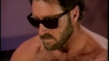 Arcon Shot on Hairy Ladies after Pulling Cock from Ass