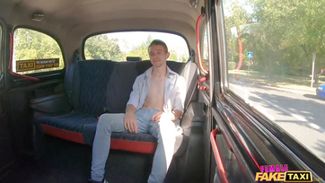 Beauty from Bucharest Licks Young Guy's Face in Cage, Gets Her Muff Licked
