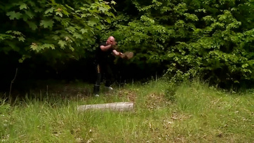 Blonde Bombshell Gets Properly Fucked Outdoors