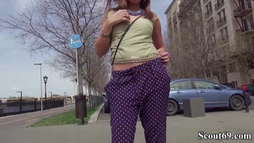 Hungarian Babe Picked Up on the Street Takes a Dick in Her Ass