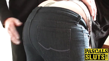 Curvy Babe Spanked and Fucked by Older Guy