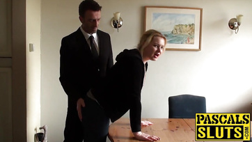 Curvy Babe Spanked and Fucked by Older Guy