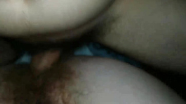 Insatiable Amateur Wife with Hairy Pussy Licked and Hard Fucked