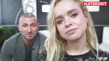 Russian Slut's Asshole Stretched Wide by Massive Cock