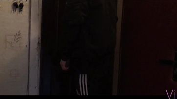 Caught and Fucked His Step-Sister While Masturbating