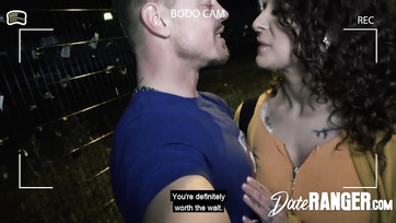 Roughed Up and Fucked a Busty Slut Picked Up on Tinder