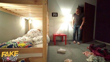 Big-Dicked Landlord Gets Invited to a Hot Threesome by Naughty Tenants