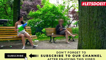 German Porn Actress Picks Up Young Stud on the Street