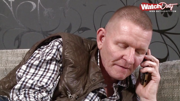 Curvy Berlin Escort Delivered to Naughty Old Guy's Door