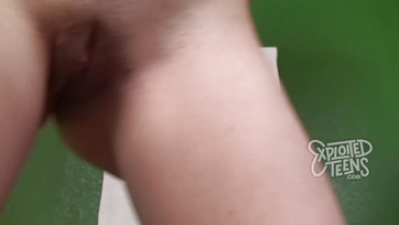 Adorable Teen Newbie Sucks Cock at First Sex Casting