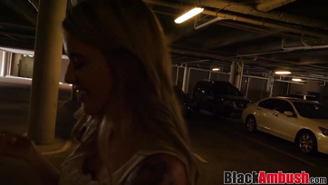 Blonde Babe Rides BBC Hard