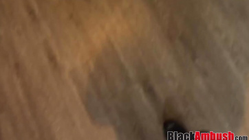 Blonde Babe Rides BBC Hard