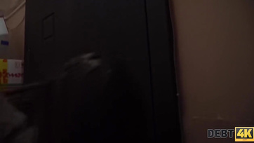 Paying with a Blowjob - Young, Fit Stripper Owes the Guy