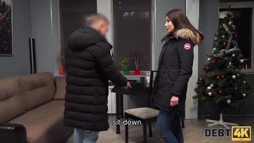 Paying with a Blowjob - Young, Fit Stripper Owes the Guy