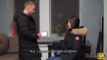 Paying with a Blowjob - Young, Fit Stripper Owes the Guy