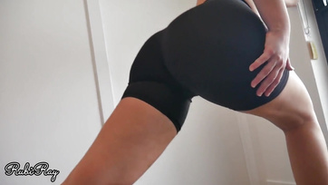 Step-Sister Let Me Rub My Cock on Her Smooth Pussy