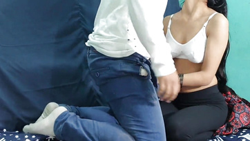 Seduced by the Sexy Muslim Teacher and Filled with a Thick Cock