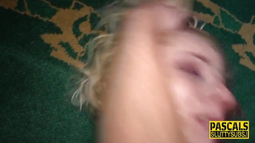 Fingered, Spanked, and Fucked the Petite Blonde Slut into Pieces