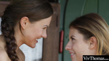 Seduced by the Young Secretary: Lesbian Co-Worker Gets Pleasured