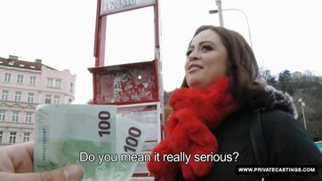 Czech Cutie's Massive Tits Drilled and Pussy Creamed