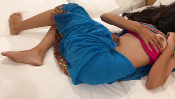 Roughly Pounded His Cock into the Beautiful Indian Schoolgirl's Pussy