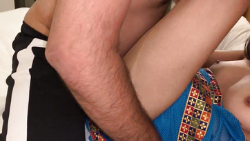 Roughly Pounded His Cock into the Beautiful Indian Schoolgirl's Pussy