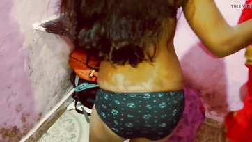 White-skinned Indian babe wants to film herself fooling around with her guy