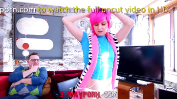 Sloppy Teen Takes Two Dicks at Once