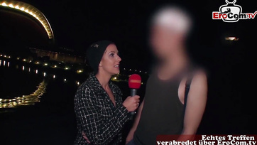 German Lady Gets Her Holes Fucked by Stranger Guy