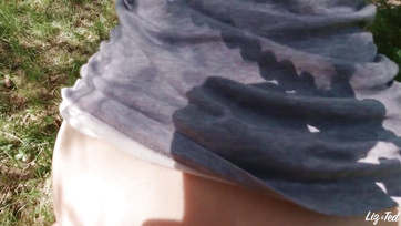 Wild Woodland Pounding for Hot Wife