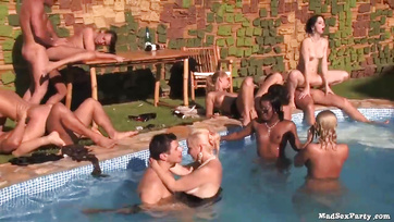 Wild Group Sex with Horny MILFs in Need of Cock