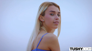 Blonde Beauty Seduces Boss for Anal Fun