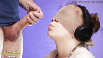 Sloppy Blowjob Surprise in Classmate's Mouth during Taste Testing Game