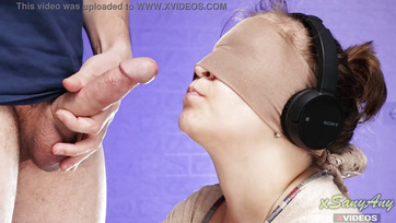 Sloppy Blowjob Surprise in Classmate's Mouth during Taste Testing Game