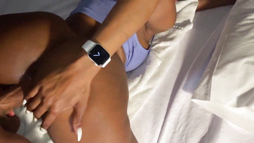 Big-booty ebony babe can't wait to get thoroughly fucked during massage