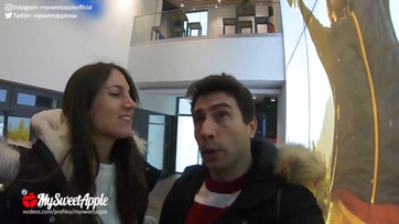Sneaky Couple Sneaks a Huge One in Shopping Mall Dressing Room