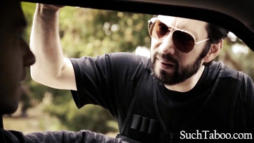 Border Patrol Fucks Teen Cutie