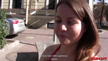 Quick Casting with Old Creeps: Girl Hunted Down on the Street