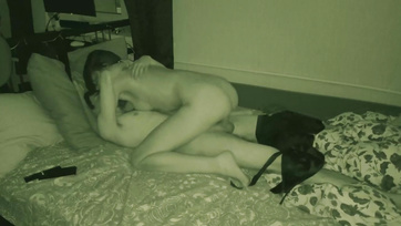 Amateur Spouse Getting Fucked Through Night Vision Camera