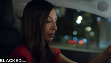 Italian Bombshell Picked Up by Well-Hung Guys
