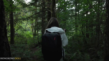 An Amateur Asian Teen in the Luxe Forest Retreat