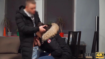 The Russian amateur teen paid off her debt with her body