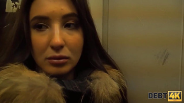 The Russian amateur teen paid off her debt with her body