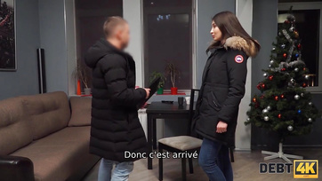 The Russian amateur teen paid off her debt with her body